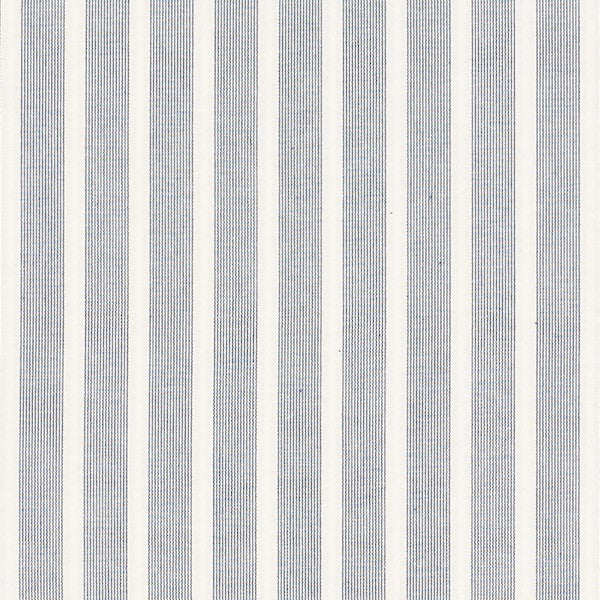 Schumacher Fabric 71381 Jean Stripe Navy