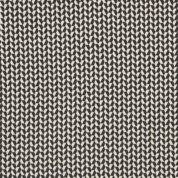 Schumacher Fabric 71560 Emile Charcoal