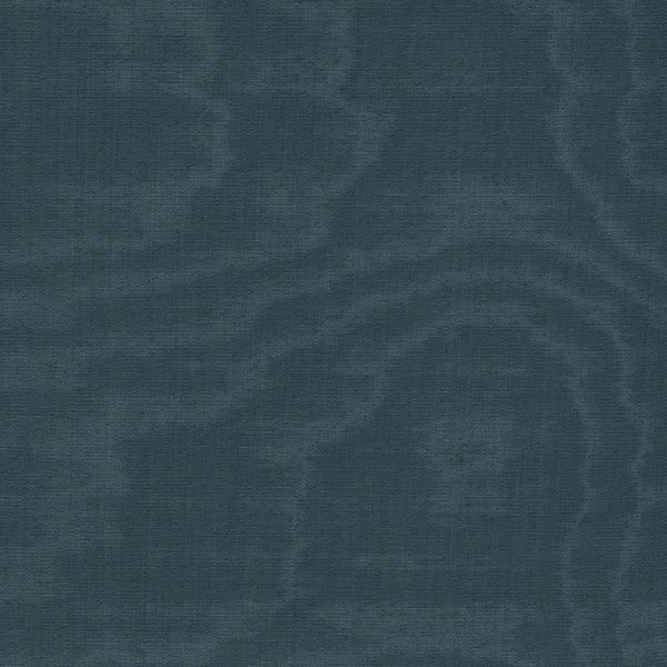 Schumacher Fabric 71673 Luna Moire Aegean