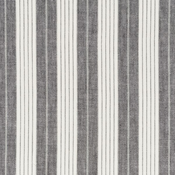 Schumacher Fabric 72601 Horst Stripe Blackwork