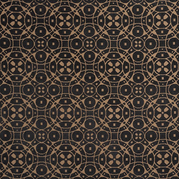 Schumacher Fabric 72921 Zodiac Velvet Onyx