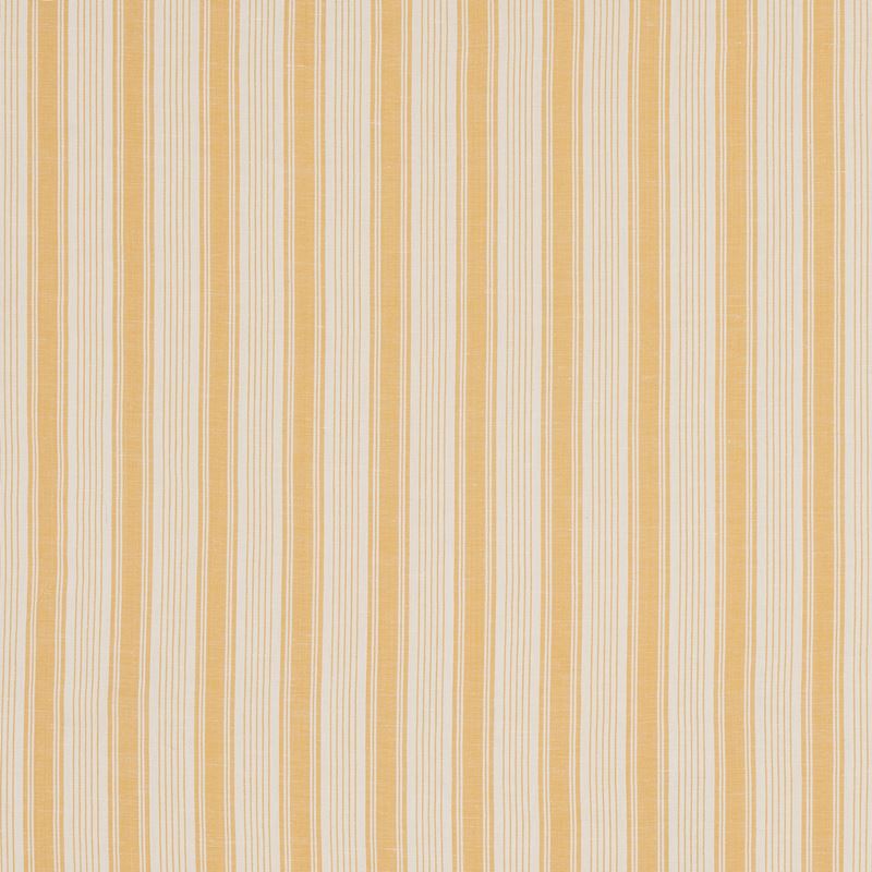 Schumacher Fabric 73006 Ojai Stripe Yellow