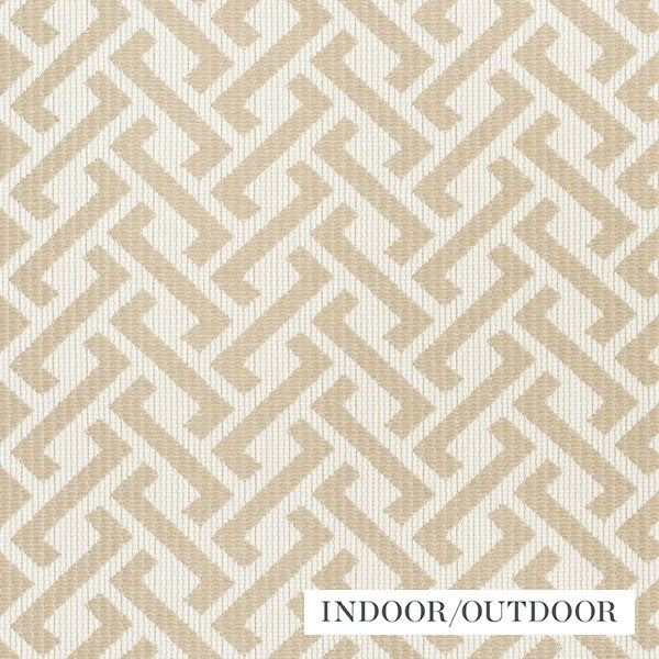 Schumacher Fabric 73121 Fresh Air Sand