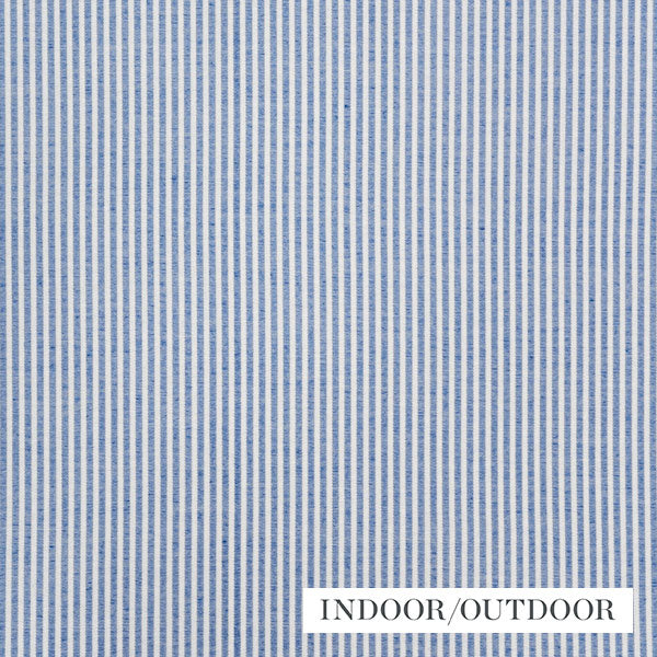 Schumacher Fabric 73153 Easton Stripe Navy