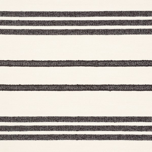 Schumacher Fabric 73290 Dune Stripe Black