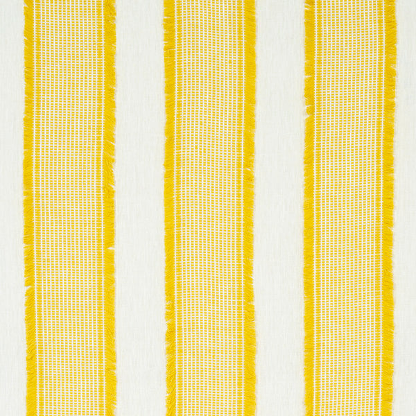 Schumacher Fabric 73593 Tulum Yellow