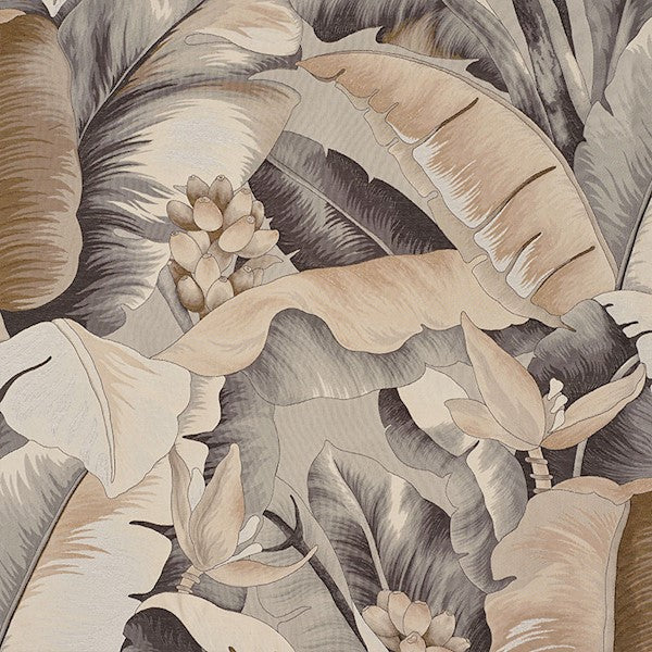 Schumacher Fabric 73890 Botanico Bronze