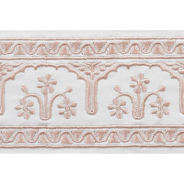 Schumacher Fabric Trim 74191 Nikola Tape Blush