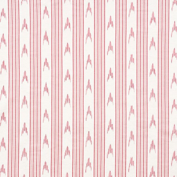 Schumacher Fabric 74221 Santa Barbara Ikat Pink