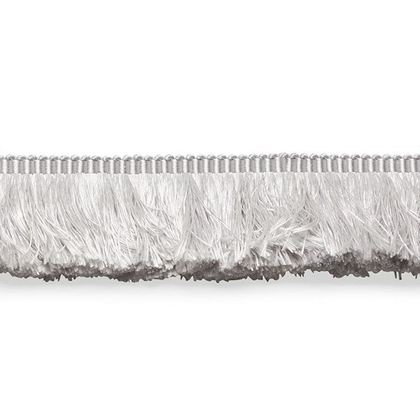 Schumacher Fabric Trim 74581 Francois Silk Brush Fringe Dove