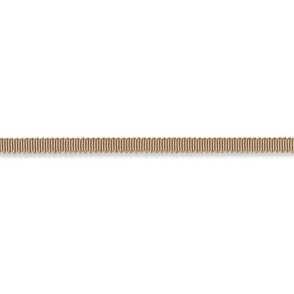 Schumacher Fabric Trim 74623 Pierre Silk Gimp Extra Narrow Sand