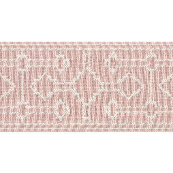 Schumacher Fabric Trim 75280 Filbert Tape Blush