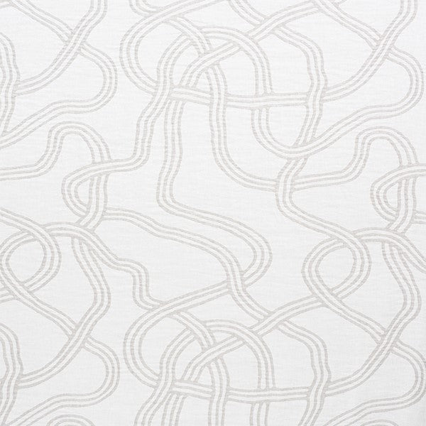 Schumacher Fabric 75291 Seabury Grey