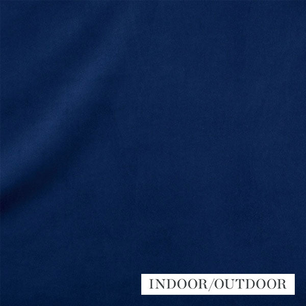 Schumacher Fabric 75382 Alistair Indoor/Outdoor Velvet Indigo