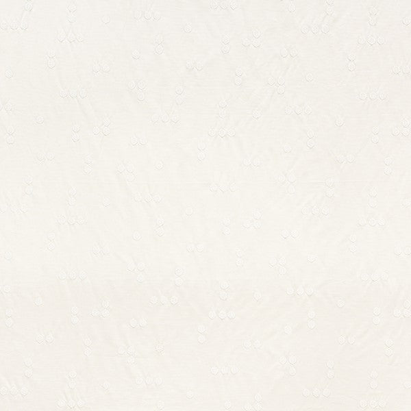 Schumacher Fabric 75632 Great Rock Embroidery Ivory