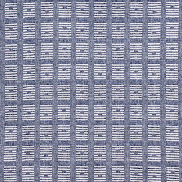 Schumacher Fabric 75660 Tiasquam Weave Navy
