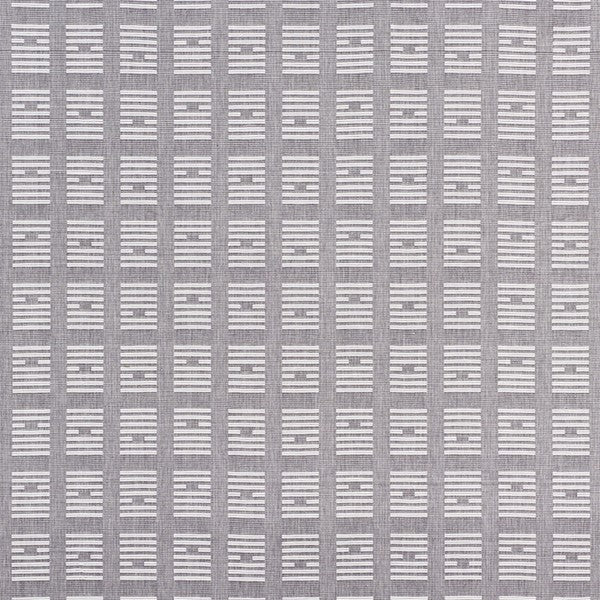 Schumacher Fabric 75661 Tiasquam Weave Grey