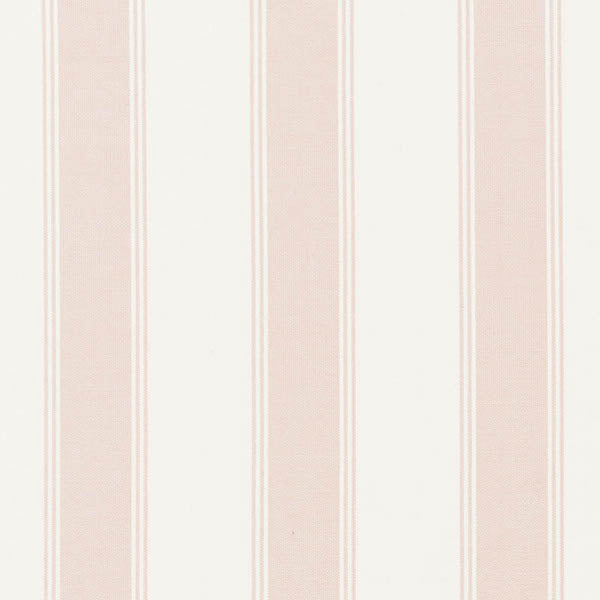 Schumacher Fabric 75820 Rafe Stripe Quiet Pink
