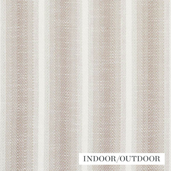 Schumacher Fabric 76662 Colada Stripe Natural