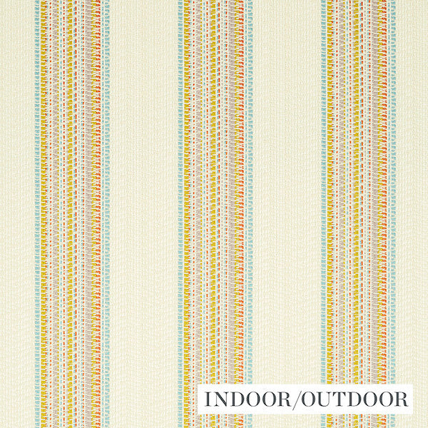 Schumacher Fabric 79151 Bendita Stripe Indoor/Outdoor Multi