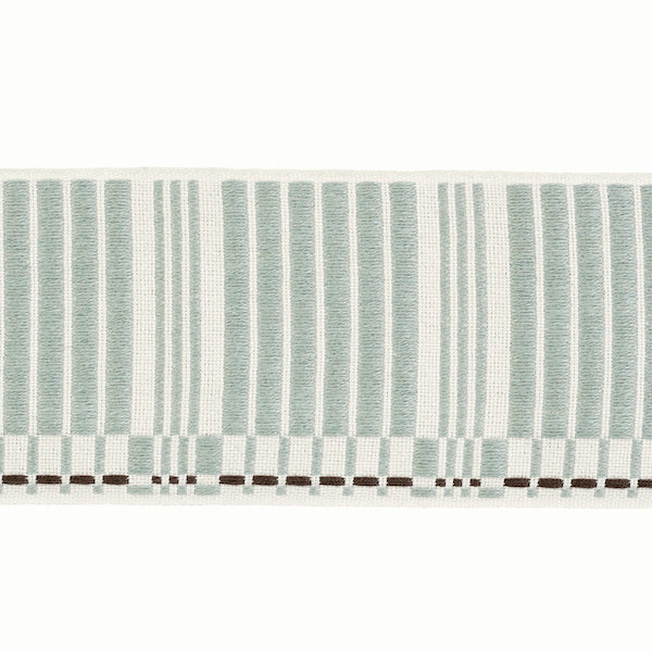 Schumacher Fabric Trim 79212 Carmo Tape Wide Sage