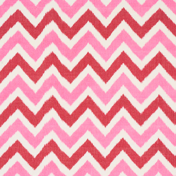 Schumacher Fabric 79461 Vedado Ikat Pink