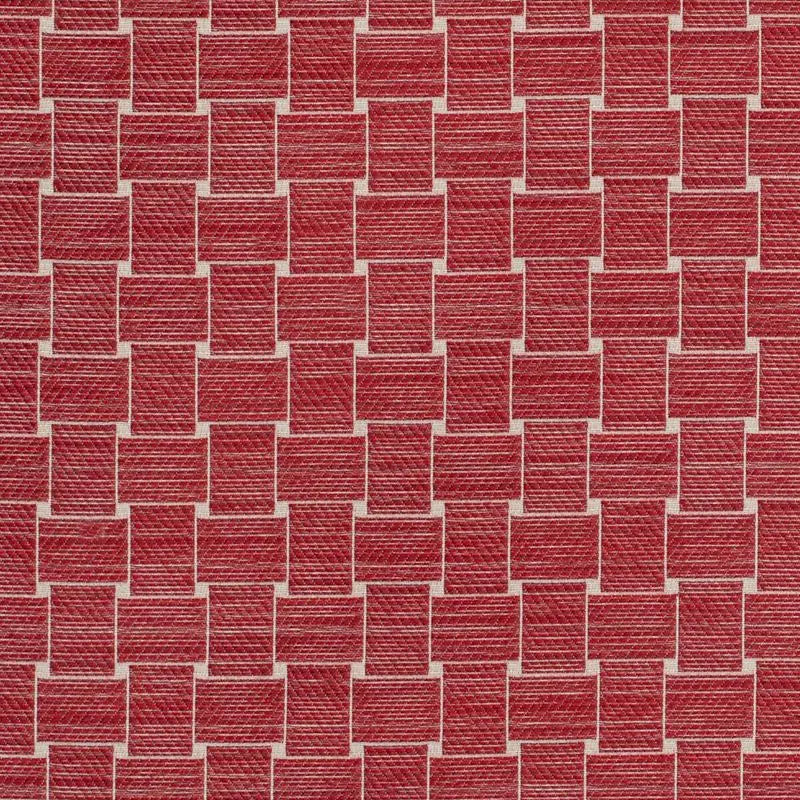 Brunschwig & Fils Fabric 8020108.19 Beaumois Woven Red