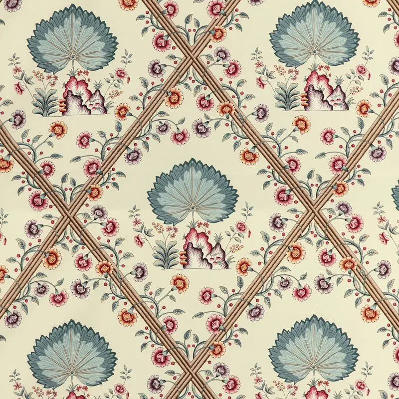 Brunschwig & Fils Fabric 8020123.1310 Loire Print Jewel