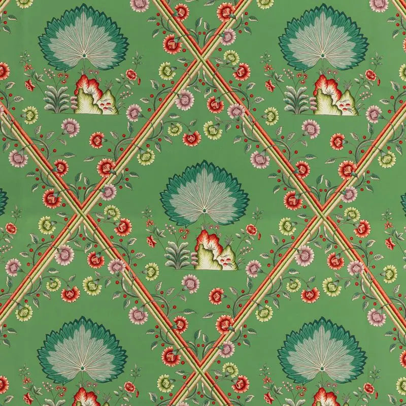 Brunschwig & Fils Fabric 8020123.53 Loire Print Emerald