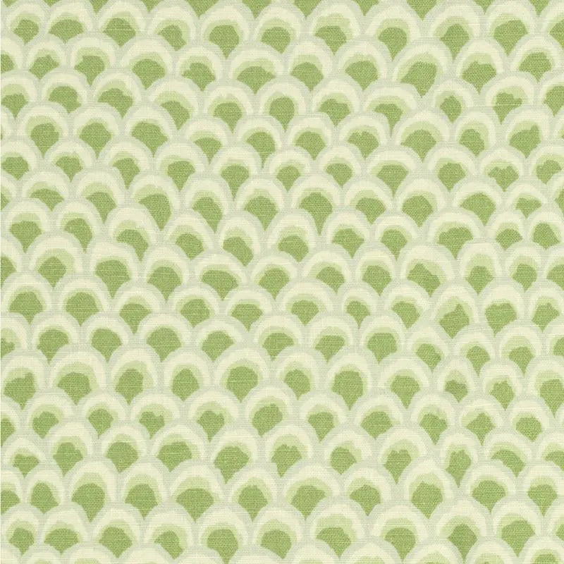 Brunschwig & Fils Fabric 8020126.416 Pave Ii Print Kiwi