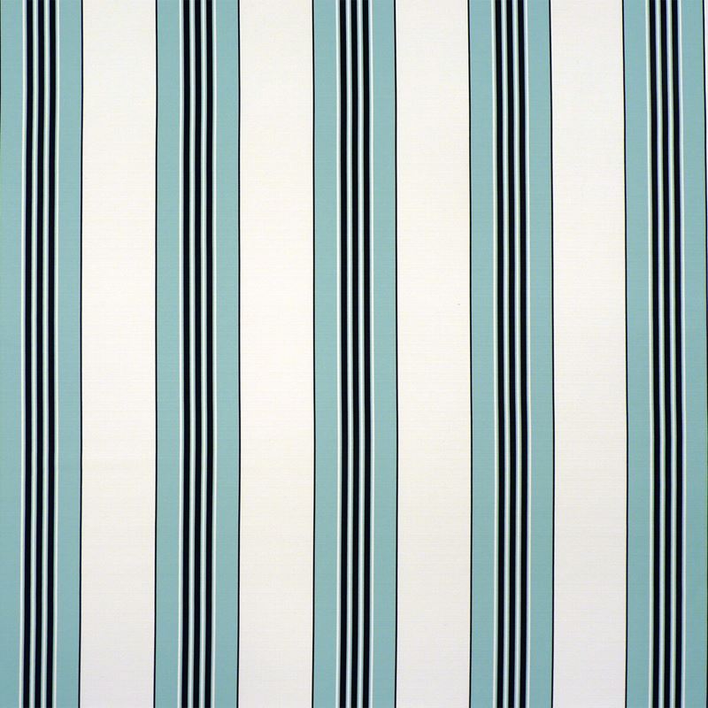 Brunschwig & Fils Fabric 8023126.131 Rayure Ii Aqua