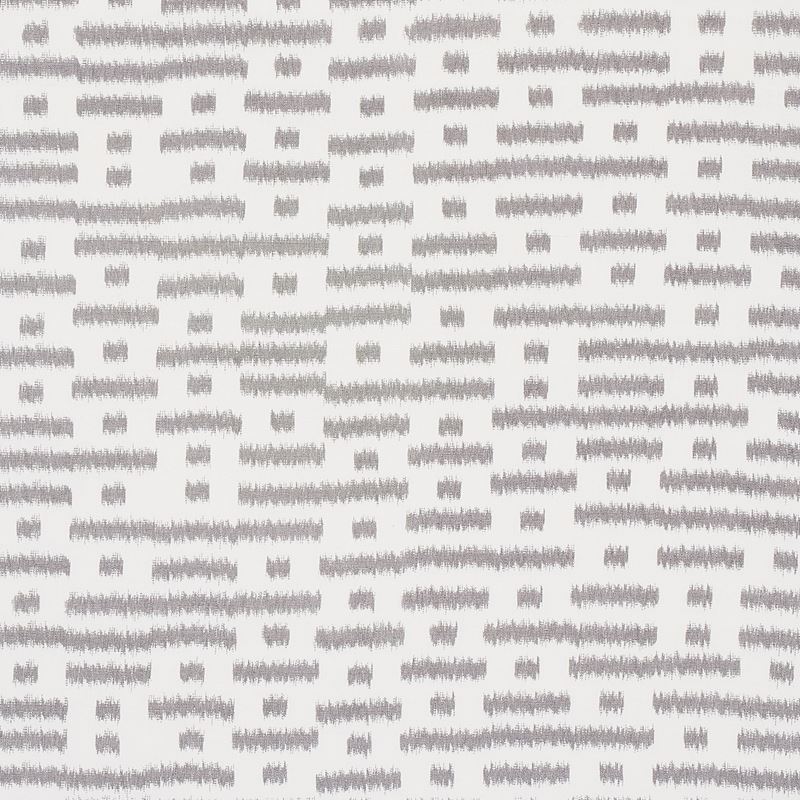 Schumacher Fabric 80831 Abstract Ikat Charcoal