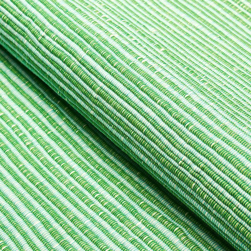 Schumacher Fabric 81371 Zeta Handwoven Texture Green