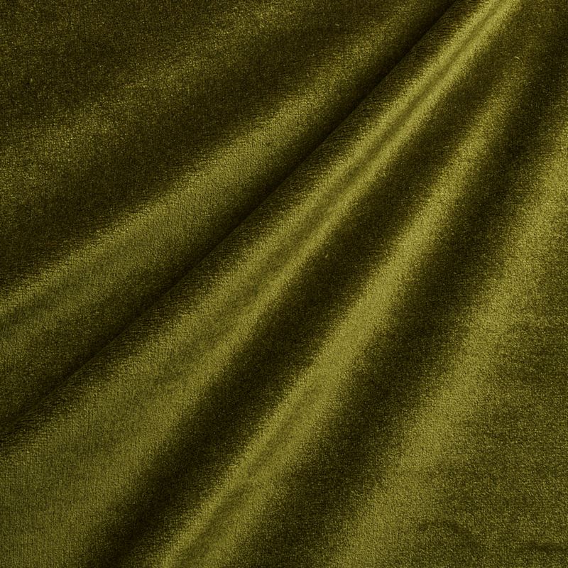 Schumacher Fabric 81892 Sumptuous Silk Wool Velvet Verde