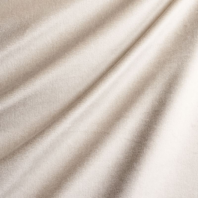 Schumacher Fabric 81893 Sumptuous Silk Wool Velvet Ivory