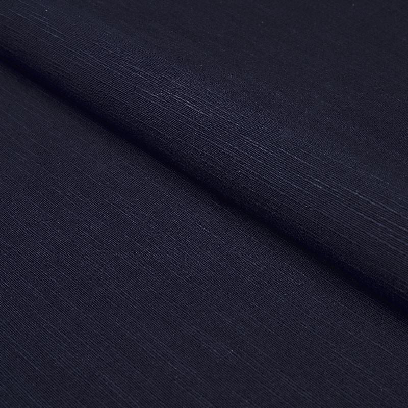 Schumacher Fabric 82562 Annabel Cotton Navy