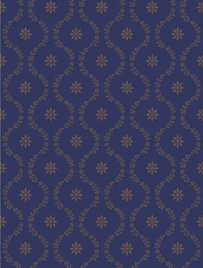 Cole & Son Wallpaper 88/3011.CS Clandon Navy