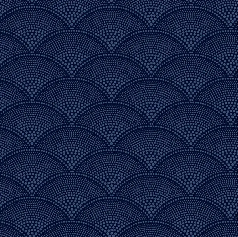 Cole & Son Wallpaper 89/4019.CS Feather Fan Midnight