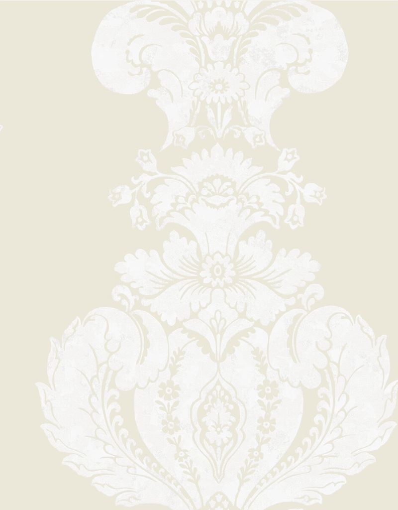 Cole & Son Wallpaper 94/1005.CS Baudelaire White and Ivory