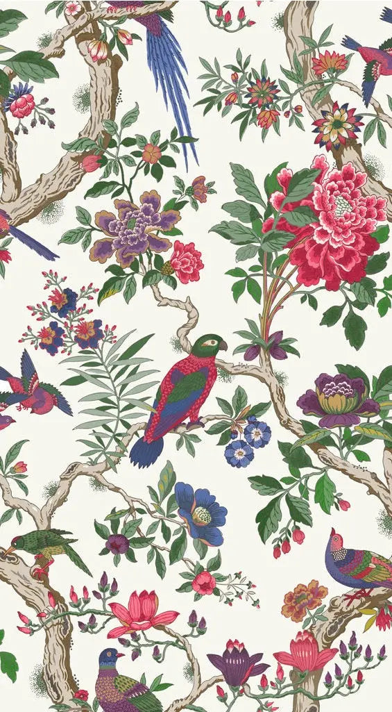 Cole & Son Wallpaper 99/12050.CS Fontainebleau Fuschia