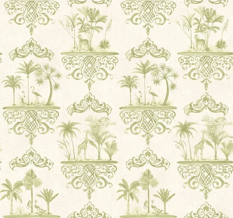 Cole & Son Wallpaper 99/9040.CS Rousseau Old Olive