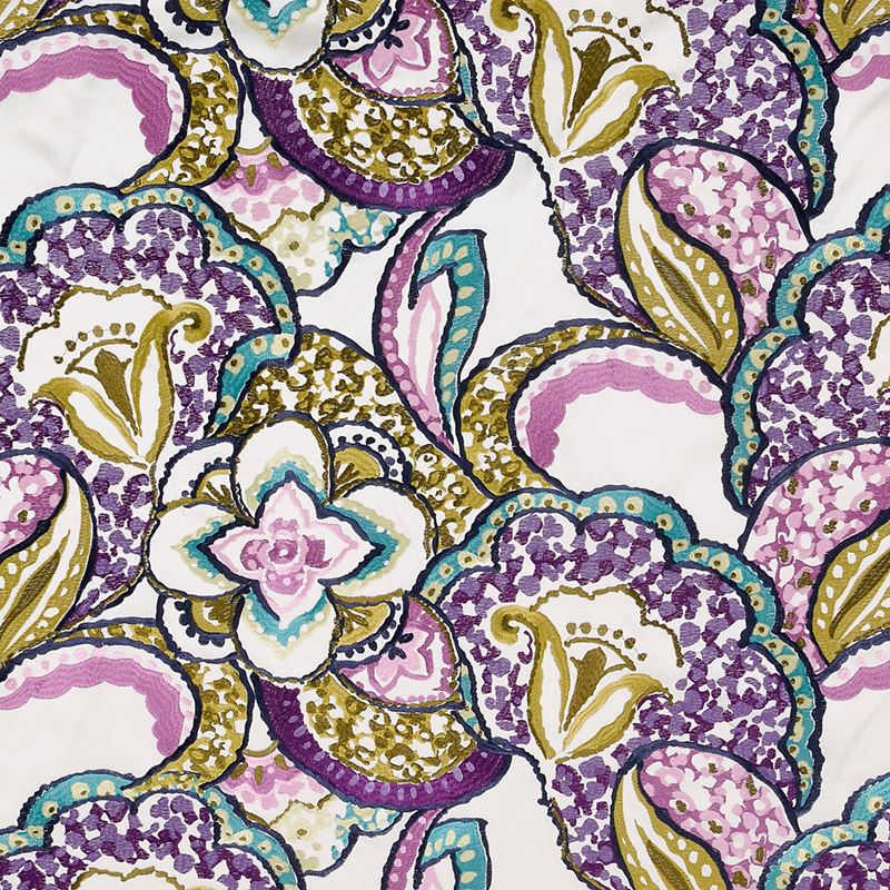 Scalamandre Fabric A9 00037970 Tiffany's Violet