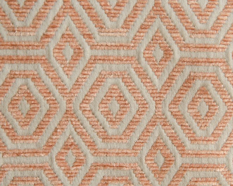 Scalamandre Fabric A9 0004GEOM Geometric Drops Pink Sand