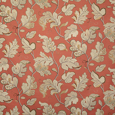 Pindler Fabric ABB018-PH01 Abbeville Terracotta