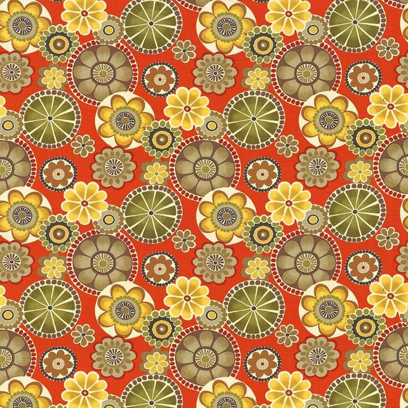 Kasmir Fabric Adelaide Persimmon