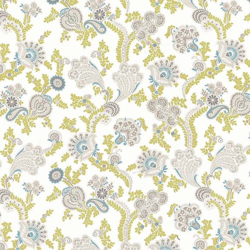 Kasmir Fabric Afton Garden Aqua