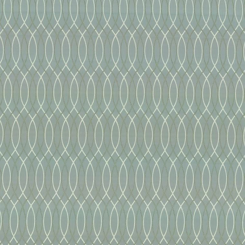 Kasmir Fabric Asher Trellis Glacier