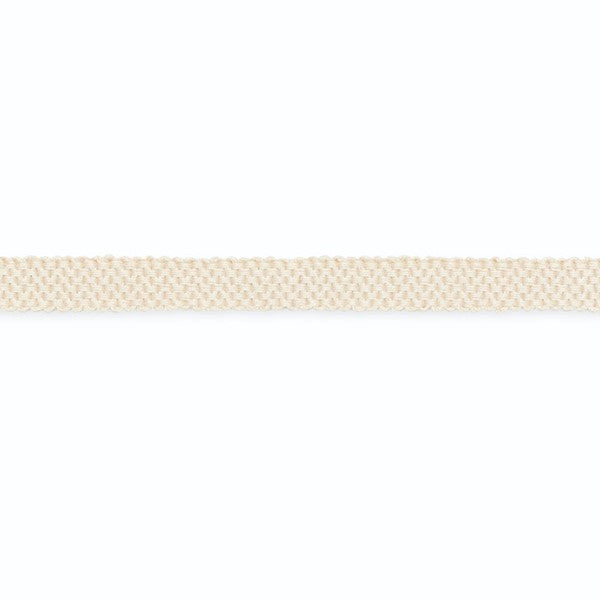 Schumacher Fabric Trim B127A Berber Cotton Braid 1/2" Natural