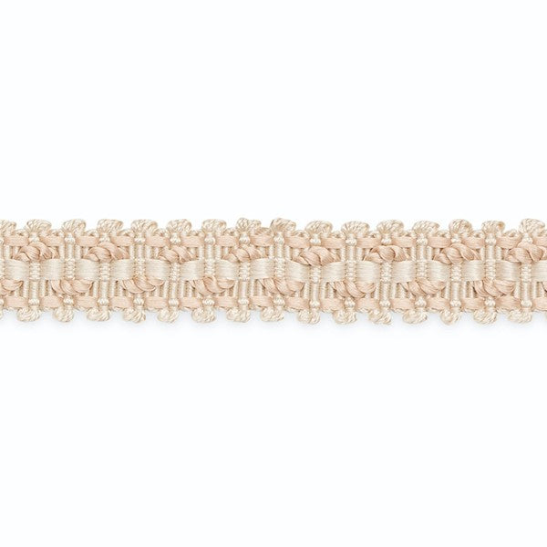 Schumacher Fabric Trim B159-2 Roberta Braid Ecru Peche