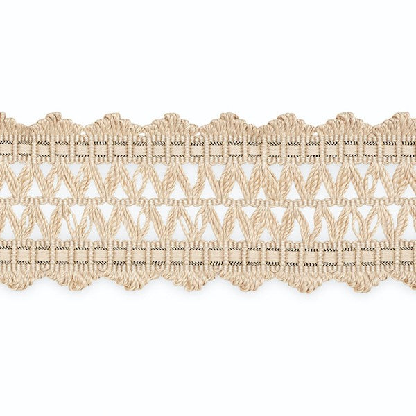 Schumacher Fabric Trim B181-6 Nikita Braid Moonstone Metallic